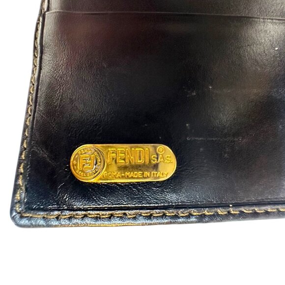 Fendi Camera Zucca crossbody bag and Pequin coated canvas bifold wallet - Picture 4 of 16